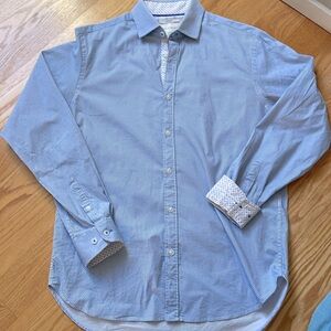 Con.Struct Slim Fit Flip Cuff Shirt 15.5 34/35